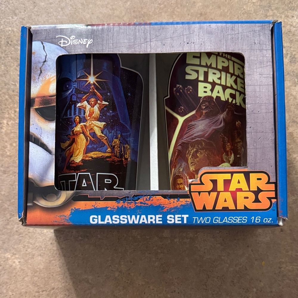Disney Star Wars Glassware Set 2